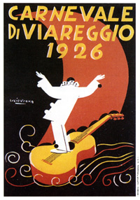 Manifesto Carnevale Viareggio 1926
