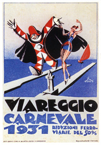 Manifesto Carnevale Viareggio 1931